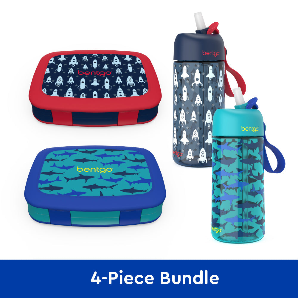 bentgo-kids-prints-lunch-boxes-and-water-bottles-k7 bentgo-lunch-box-bottle-bundle-rocket-shark-1.jpg